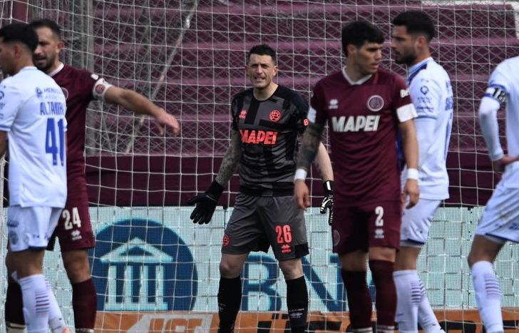 Muñoz jugó todo el partido ante Godoy Cruz.