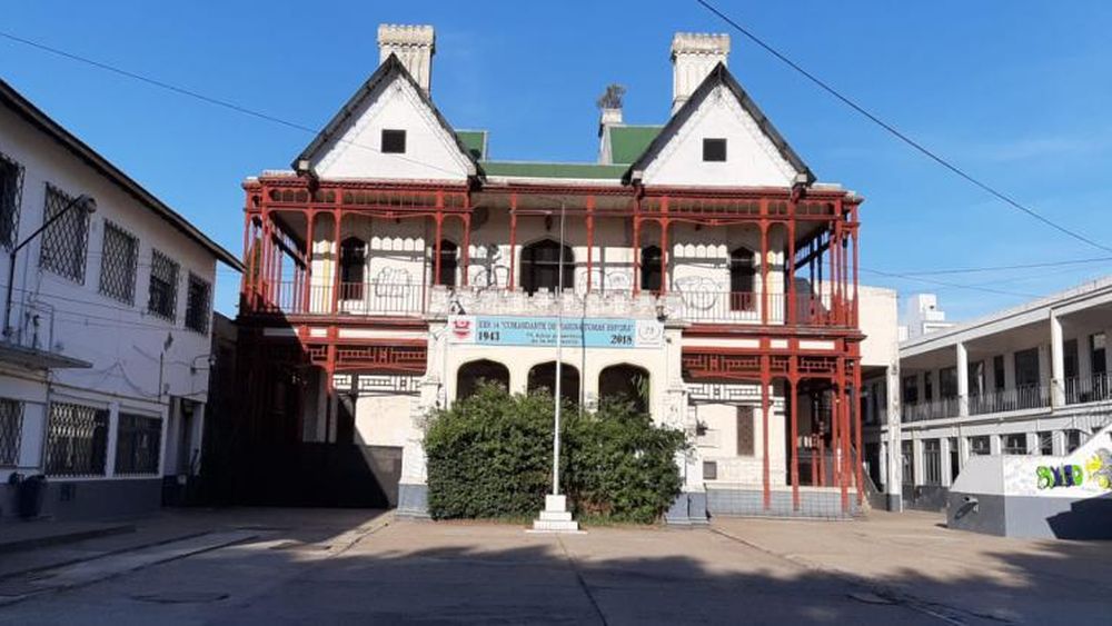 El Palacio Sansinena fue edificado en 1888. Una reliquia.