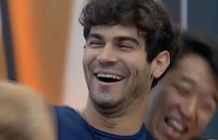 Nicolás, en pleno festejo.