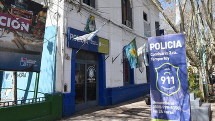 El menor fue llevado a la seccional por personal del Comando de Patrullas.