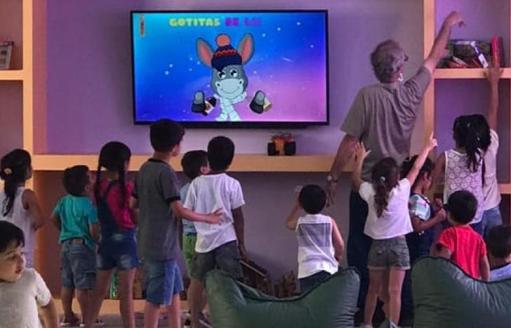 Todo para los 38 niños que viven en el espacio ubicado en Alvear 920, Banfield.