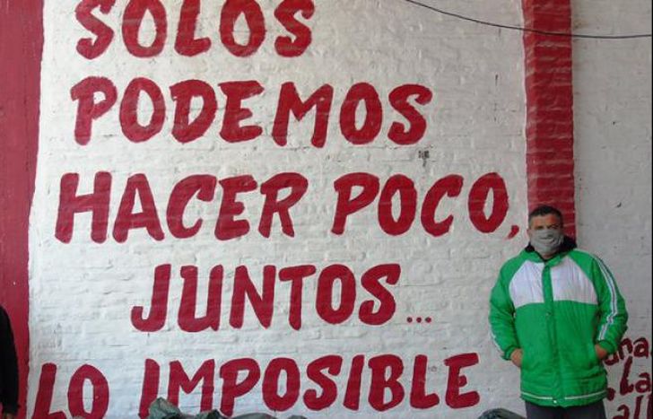 Camioneros se sumó a la última acción solidaria en San José.