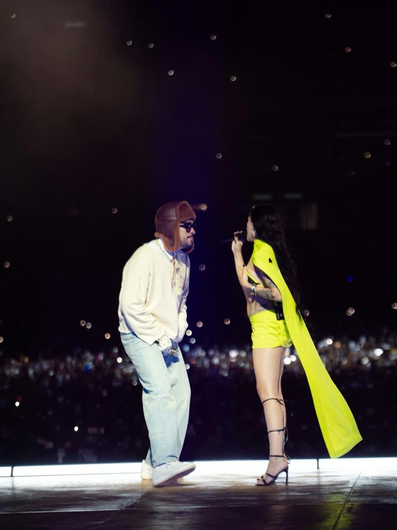 Cazzu y Bad Bunny, en medio de rumores de romance. 