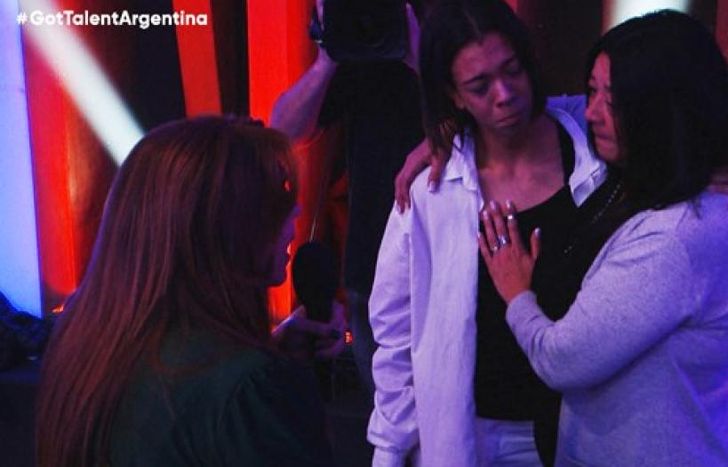 Lizy habló con la mamá del joven.