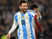 Lionel Messi, capitán de la Selección Argentina. Lionel Messi, capitán de la Selección Argentina.