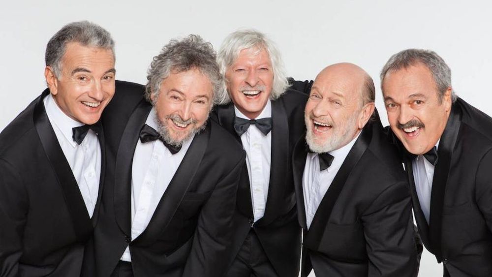 Les Luthiers, con su formación más recordada.