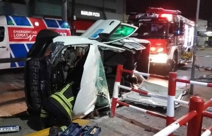 El hecho ocurrió ayer por la noche.