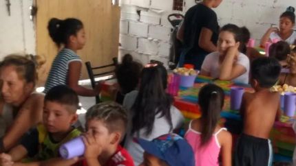 Un festejo para los más chicos.