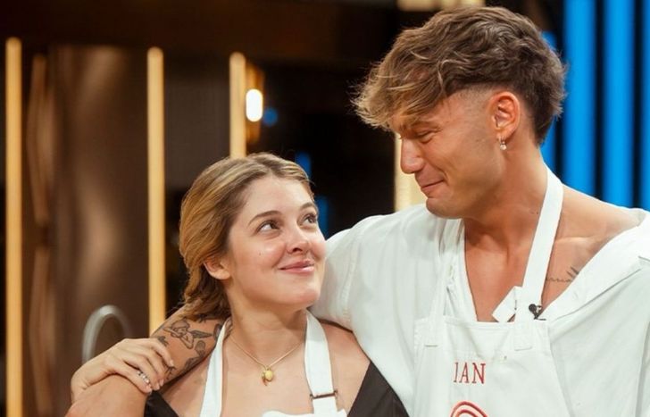 Sofía Gonet con Ian Lucas.&nbsp;