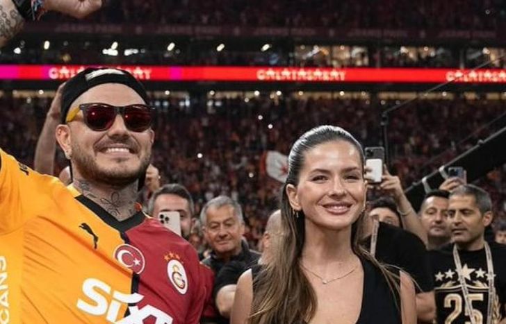 Mauro Icardi y la China Suárez, en medio de un escándalo.