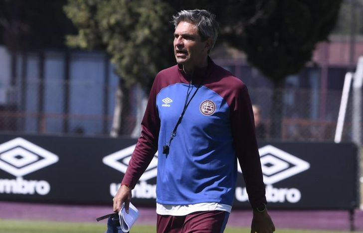 Mauricio Pellegrino inició su ciclo en Lanús.