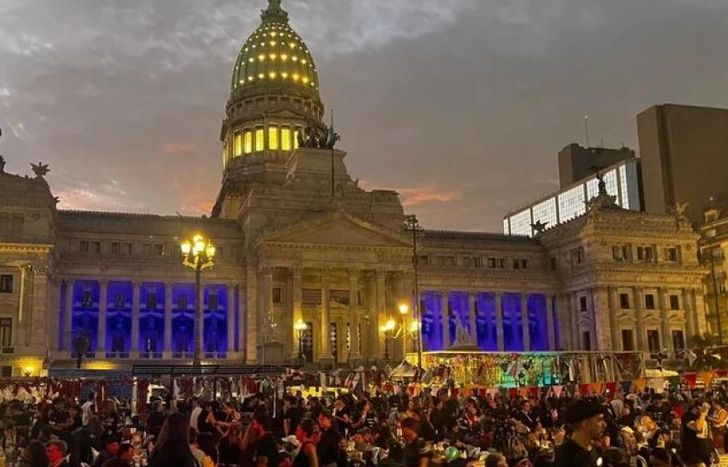 Se quedaron sin comida para repartir.