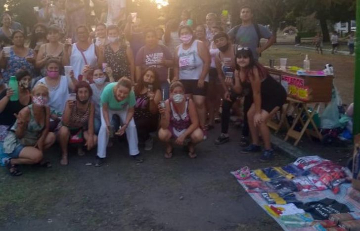 Parte de las personas que participan de las jornadas.