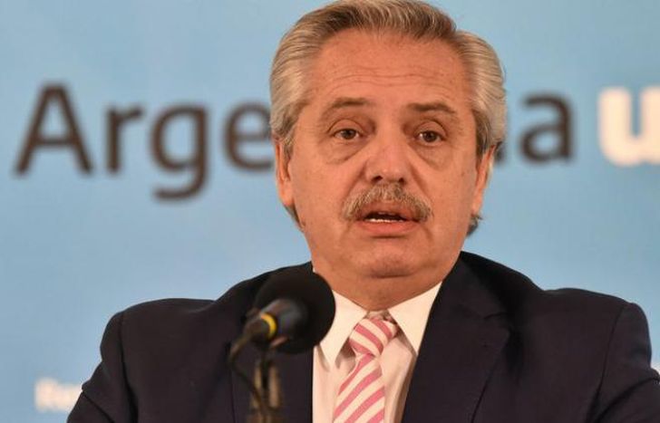 Alberto Fernández destacó la gestión de la vacuna.