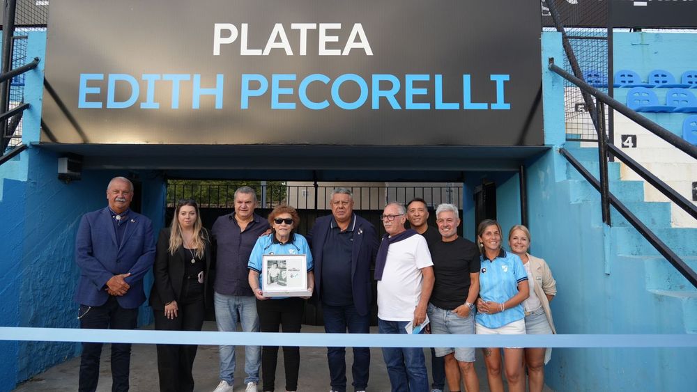 Temperley inauguró la nueva platea Edith Pecorelli. Temperley inauguró la nueva platea Edith Pecorelli.