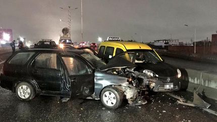 Una pareja quedó hospitalizada.