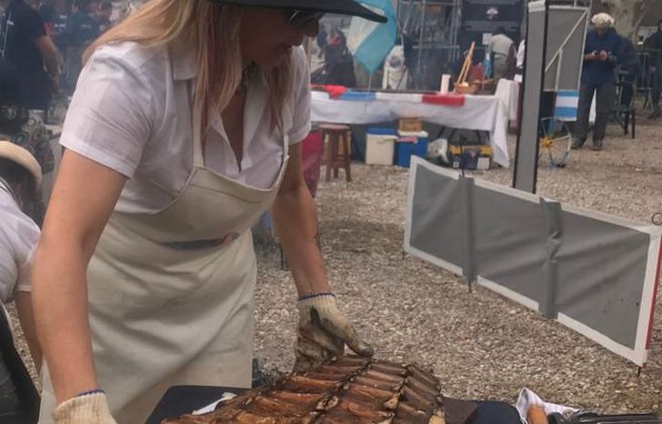 Sandra se prepara para representar a Argentina y Lomas en el país vecino de Chile.