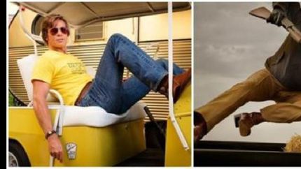 brad pitt y leo dicaprio, dos tipos audaces