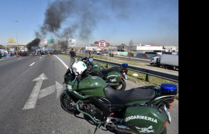 autopista manifestacion