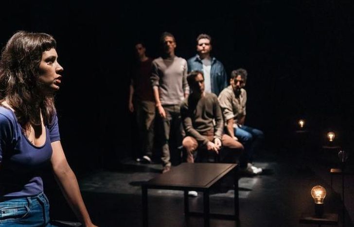 Vanesa Gónzalez en escena.