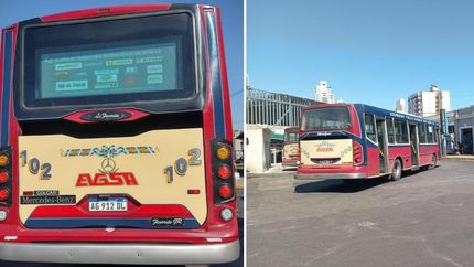 El interno 102 ya circula por la vía pública totalmente renovado.