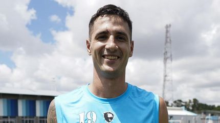 Nico Da Campo se ilusiona con el Celeste. Nico Da Campo se ilusiona con el Celeste.