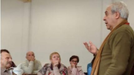 Dar clases es una tarea que me agrada, dijo el actor.