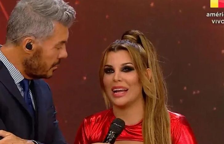 Duro momento de Charlotte Caniggia.