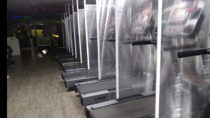 Las máquinas, todas separadas.