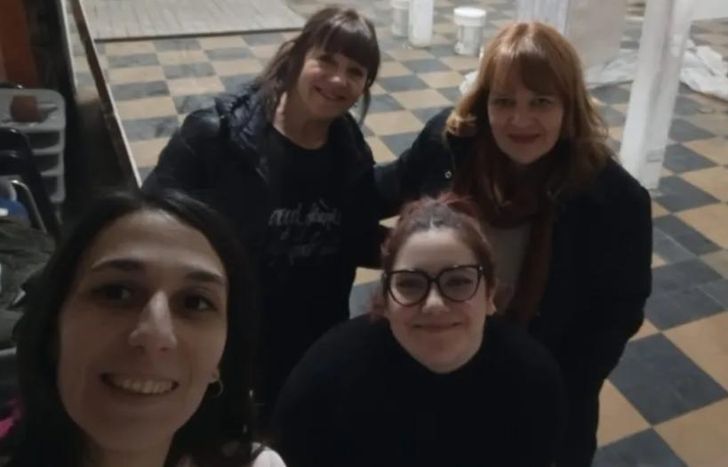 Las integrantes de la Comunidad hicieron extensiva la invitación a los vecinos.