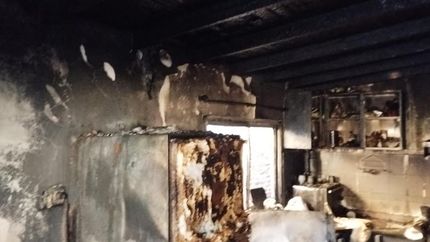 Las llamas arrasaron con todo.