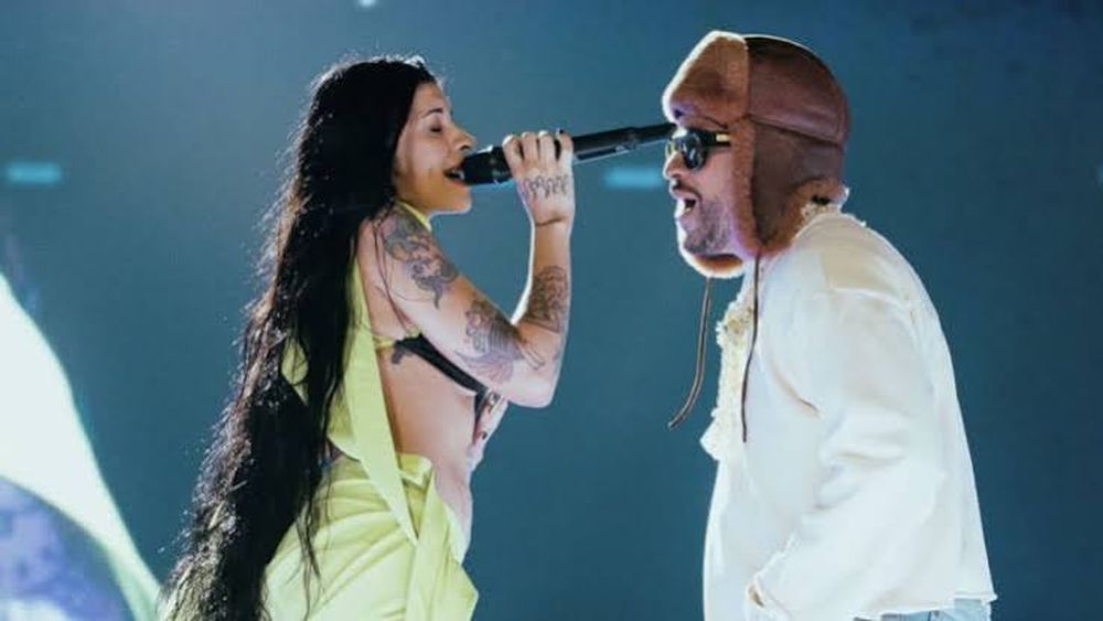 Cómo fue el romance secreto de Cazzu y Bad Bunny