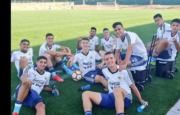 los pibes argentinos quieren arrancar afilados.