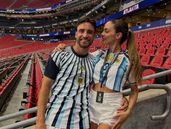 Carolina Calvagni, la esposa de Nicolás Tagliafico.&nbsp;