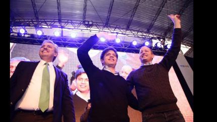 Insaurralde fue uno de los protagonistas de una campaña en la que participó de múltiples actos.