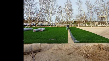 El club explotó y realizó obras en el terreno durante 10 años pero se terminó el comodato y buscan ampliarlo (Foto: gentileza Frecuencia Albirroja).