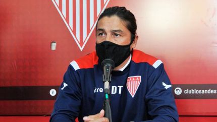 Sebastián Salomón, en conferencia de prensa.