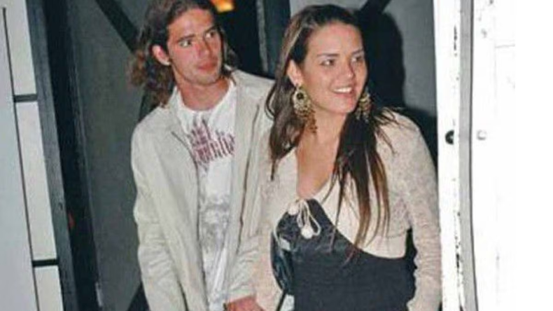 Fernando Gago con Mica Vázquez, cuando aun era novio de Silvina Luna. 