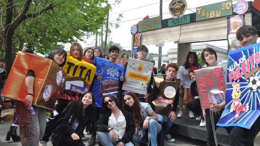 Los chicos, se disfrazaron con insólitos motivos.