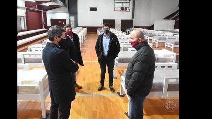 El club recibirá a personas afectadas si las autoridades sanitarias lo precisan.