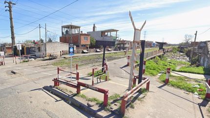 El lugar donde ocurrió la colisión.