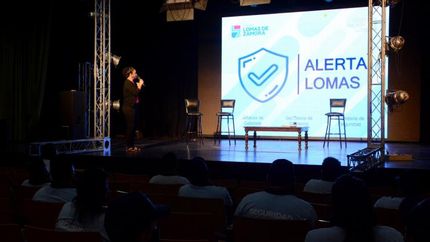La capacitación fue en el Teatro del Municipio.