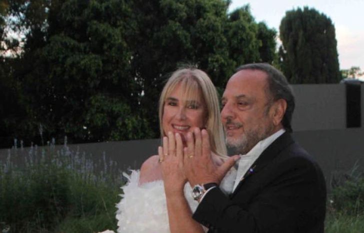 Escandaloso casamiento de Baby Etchecopar.