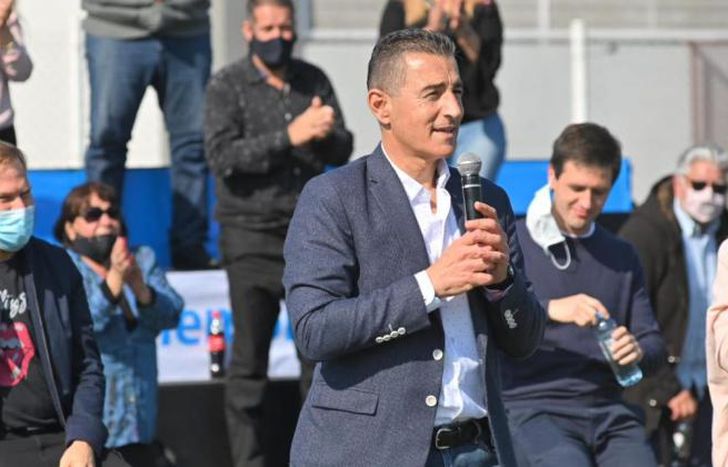 Junto a intendentes de la Tercera Sección Electoral.