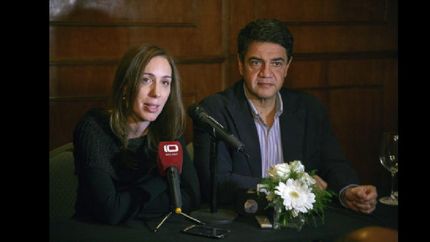Télam 08/06/2016 Mar del Plata: El intendente de Vicente López, Jorge Macri y la gobernadora de la provincia de Buenos Aires,María Eugenia Vidal ,visitaron Mar del Plata. Foto: Alejandro Moritz/lap