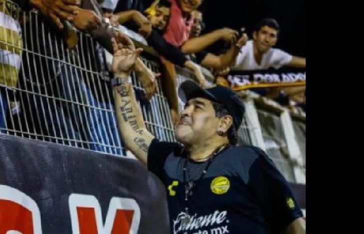 Diego generó un furor en los hinchas.