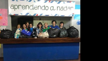 Feer y Sab llevaron lo recolectado durante el popular evento.