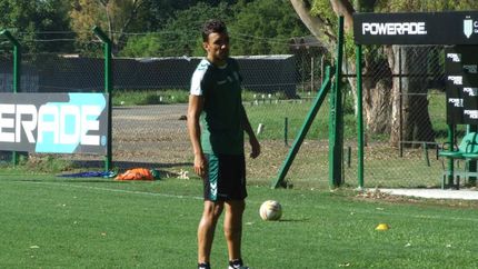 Bertolo agradeció el cariño del hincha de Banfield.