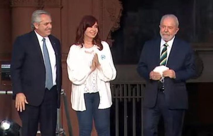 Alberto y Cristina repudiaron los incidentes en Brasil y respaldaron a Lula.