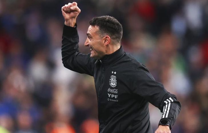 Scaloni, al mando de esta Selección que ilusiona.